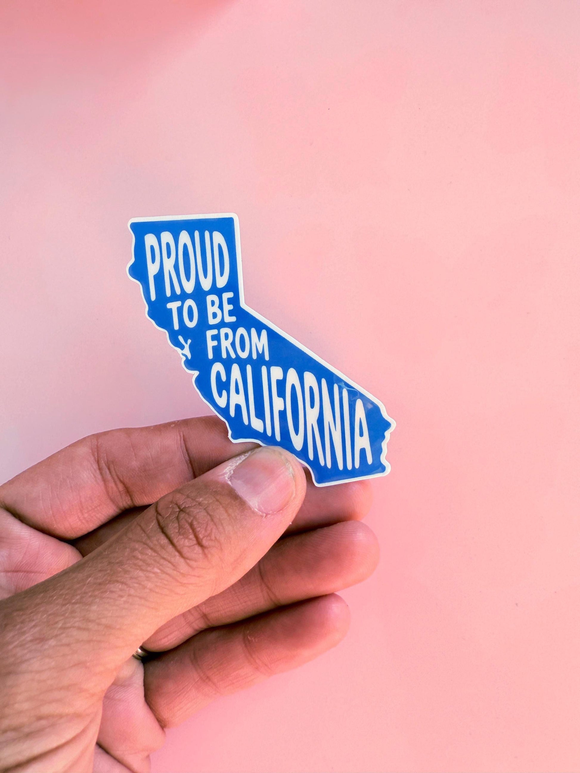 Proud California Sticker |Matte Finish | Golden State Pride Decal|College Student Gift | Book Lover Vibe| gift for her|Book Clubs,West Coast - The Sticker Era