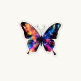 Galaxy Butterfly Sticker | Cosmic Space Wings Vinyl Decal by The Sticker Era