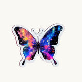 Galaxy Butterfly Sticker | Cosmic Space Wings Vinyl Decal by The Sticker Era