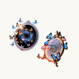 Magic Mirror Sticker | Butterfly Portal Fantasy Art Vinyl Decal by The Sticker Era