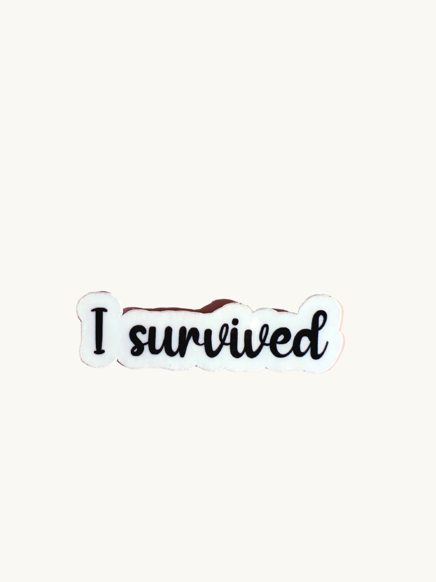 I Survived & Blessed Vinyl Sticker Bundle | Inspirational Decal Pack | Motivational Resilience Gratitude Gift | Laptop Water Bottle - The Sticker Era