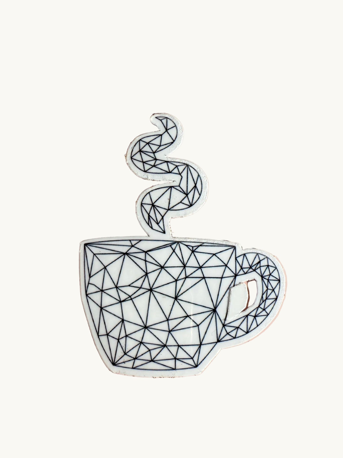 Geometric Animal & Coffee Sticker Pack - Low Poly Elephant Wolf Deer Sloth Coffee Cup Vinyl Decals - Aesthetic Laptop Water Bottle Planner - The Sticker Era