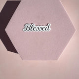 "I Survived" & "Blessed" Sticker Bundle | Faith Resilience Inspirational Decal Pack by The Sticker Era