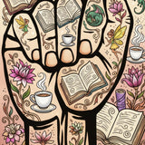 Adult Coloring Book Printable, ASL Sign Language Art, 62 Pages PDF Bundle, Instant Download by The Sticker Era
