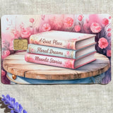 Dreamy Pastel Book Stack| Card Skin by The Sticker Era