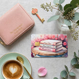 Dreamy Pastel Book Stack| Card Skin by The Sticker Era