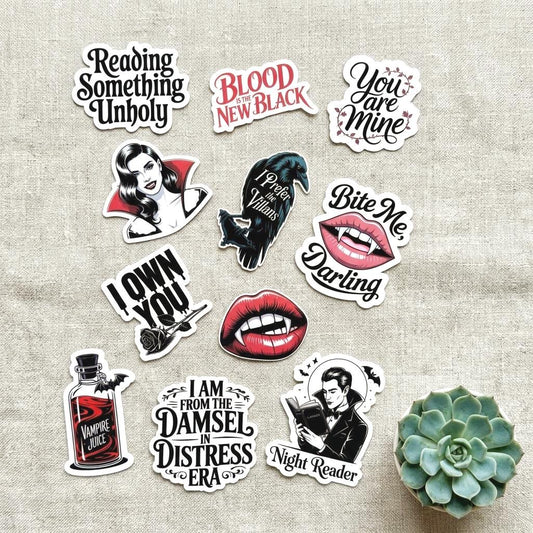 Dark Romance Sticker Pack by The Sticker Era