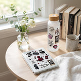 Dark Romance Sticker Pack, Gothic Vampire Booktok Decals, Spicy Reader Vinyl for Kindle & Laptop by The Sticker Era