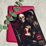 Dragon Kindle Insert, Dark Fantasy Castle Art for Book Lovers by The Sticker Era