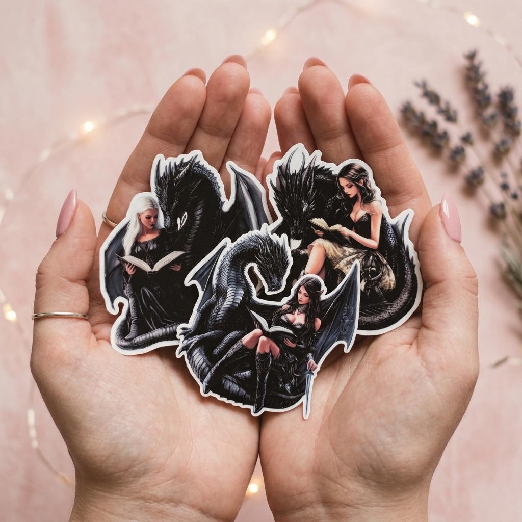Ultimate Mermaid Sticker Set | 20-Piece Bookish Fantasy Vinyl Decal Collection by The Sticker Era