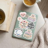 Romantasy Sticker, Booktok Reader Kindle Decal, Bookish Gift by The Sticker Era