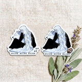 Fantasy Wolf Girl Sticker, Reader Decal by The Sticker Era