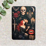 Dragon Kindle Insert, Dark Fantasy Castle Art for Book Lovers by The Sticker Era