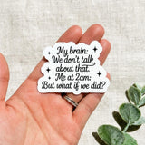Mental Health Sticker Pack: Relatable Anxiety Humor, Neurodiversity Self-Love by The Sticker Era