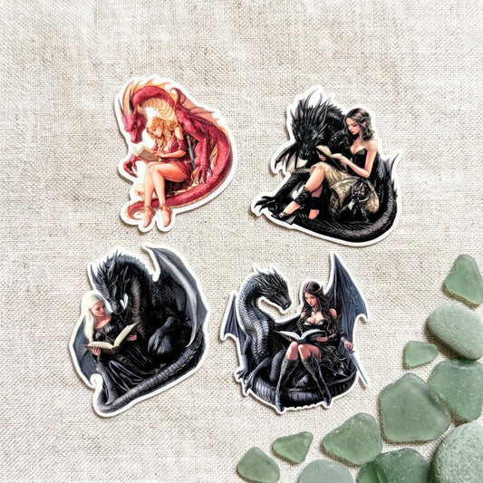 Ultimate Mermaid Sticker Set | 20-Piece Bookish Fantasy Vinyl Decal Collection by The Sticker Era