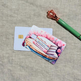 Dreamy Pastel Book Stack| Card Skin by The Sticker Era