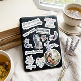 Brimstone Fantasy Sticker Bundle • Wolf, Sword, & Osha Quotes by The Sticker Era