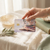 Morning Read Card Skin – Teacup & Books Debit & Credit Card Sticker by The Sticker Era