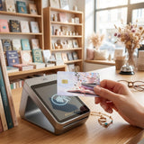 Morning Read Card Skin – Teacup & Books Debit & Credit Card Sticker by The Sticker Era