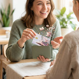 Morning Read Card Skin – Teacup & Books Debit & Credit Card Sticker by The Sticker Era