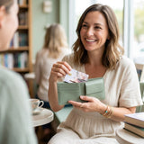Morning Read Card Skin – Teacup & Books Debit & Credit Card Sticker by The Sticker Era