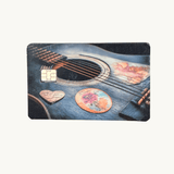 Acoustic Guitar Rose Card Skin by The Sticker Era
