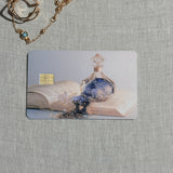 Dream Bottle Card Skin – Soft Blue Perfume Debit & Credit Card Sticker by The Sticker Era