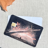 Midnight Sword Card Skin – Dark Romantasy Blade Debit & Credit Card Sticker by The Sticker Era