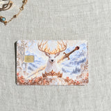 Winter Stag Card Skin – Crown and Blade Debit & Credit Card Sticker by The Sticker Era