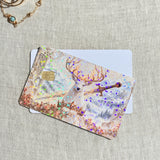 Winter Stag Card Skin – Crown and Blade Debit & Credit Card Sticker by The Sticker Era