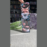Fox Bookmark – Mushroom Forest Laminated Page Marker by The Sticker Era