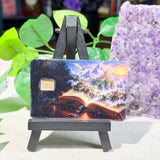 Open Book Kingdom Card Skin – Castle & Dragon From the Pages Debit & Credit Card Sticker by The Sticker Era