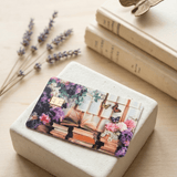 Bookish Floral Butterfly Card Skin by The Sticker Era
