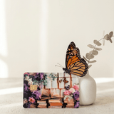 Bookish Floral Butterfly Card Skin by The Sticker Era
