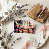 Bookish Floral Butterfly Card Skin by The Sticker Era