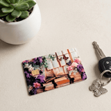 Bookish Floral Butterfly Card Skin by The Sticker Era