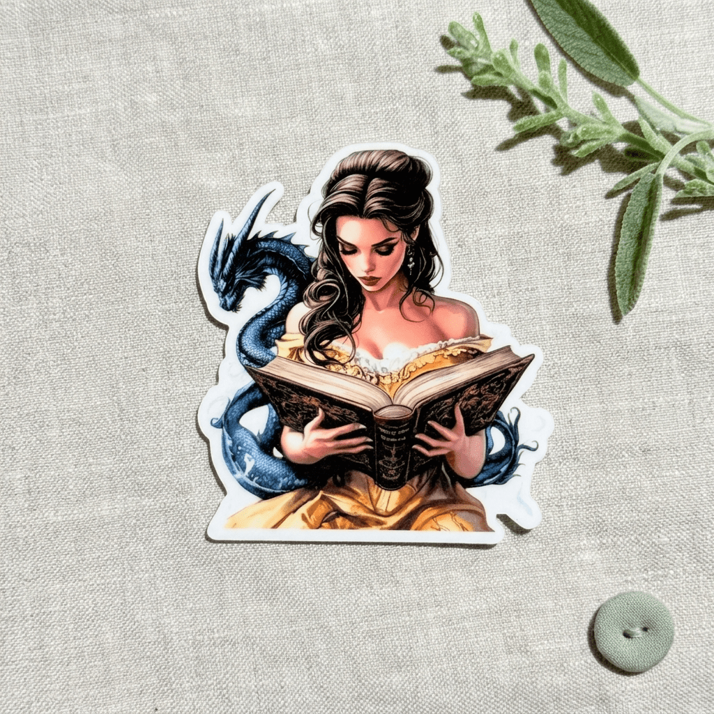 Dark Romantasy Sticker Bundle – 3 Fantasy Booktok Vinyl Stickers – Sticker Era by The Sticker Era