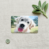 Golden Retriever Card Skin – Funny Dog Meme Debit Card Skin – Sticker Era by The Sticker Era