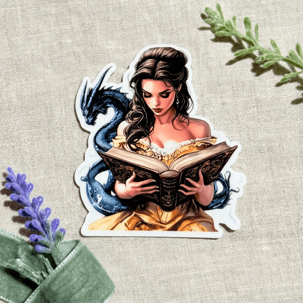 Dark Romantasy Sticker Bundle – 3 Fantasy Booktok Vinyl Stickers – Sticker Era by The Sticker Era