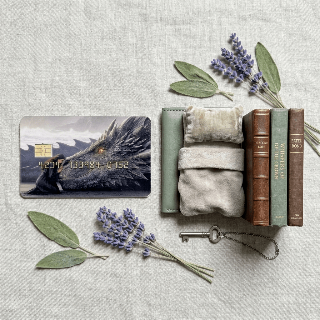 Dragon Rider Card Skin – Romantasy Debit Cover by The Sticker Era