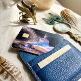 Starlight Potion Card Skin – Glowing Blue Bottle Debit & Credit Card Sticker by The Sticker Era
