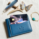 Starlight Potion Card Skin – Glowing Blue Bottle Debit & Credit Card Sticker by The Sticker Era