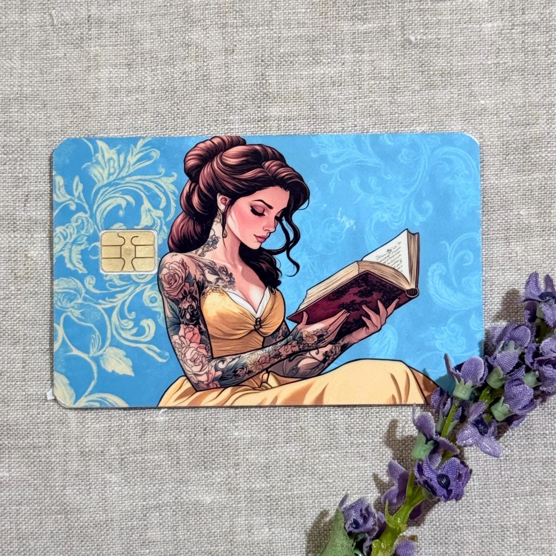 Tattooed Princess Card Skin – Romantasy Reader Debit & Credit Card Sticker by The Sticker Era