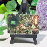 Witchy Apothecary Card Skin – Moon, Candle & Herbs Debit & Credit Card Sticker by The Sticker Era